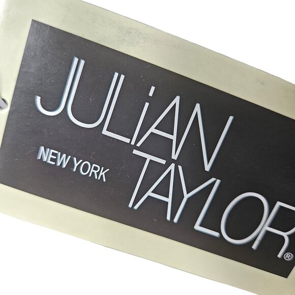 Julian Taylor Red & Floral Cap Sleeve Fit & Flare Dress With Back Zipper size 14 - Picture 3 of 6